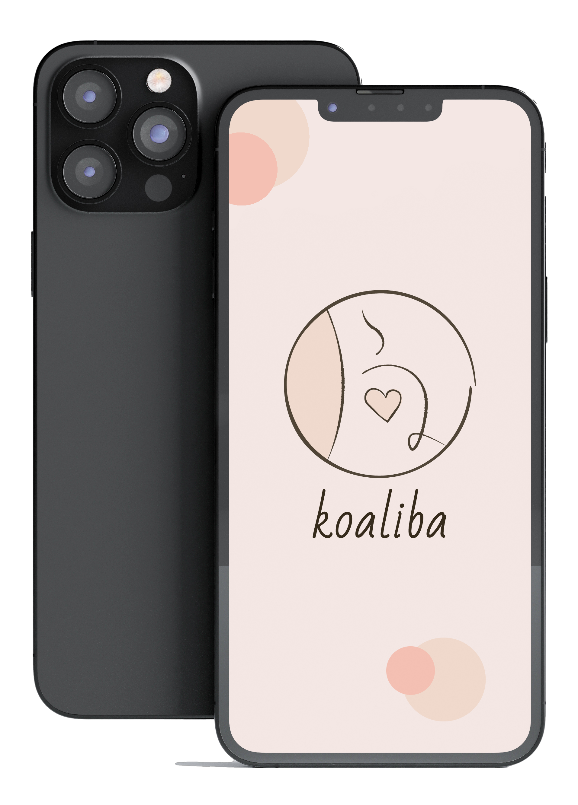 mockup iPhone van Koaliba